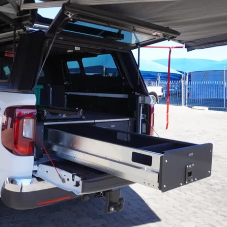 Zambezi Twin Drawer System – Ford Ranger T6.2 Next Gen (Heavy-Duty Load Bin Storage)