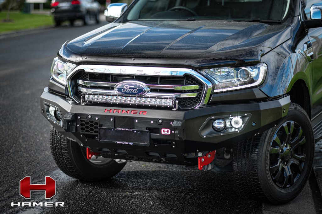 Hamer Bull Bars for Ford Ranger, Raptor & Everest | King, Atlas & Classic Series 4x4 Protection