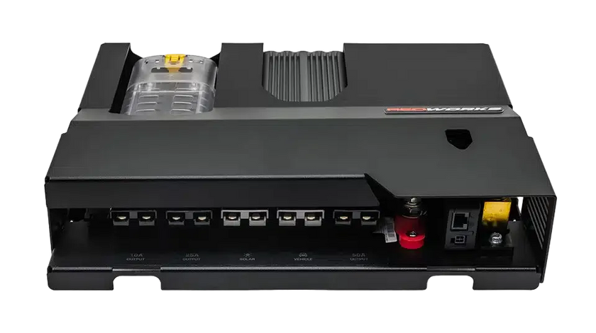 REDARC REDWorks Nomad40 Power Panel | Pre-Wired Dual Battery System with Monitoring
