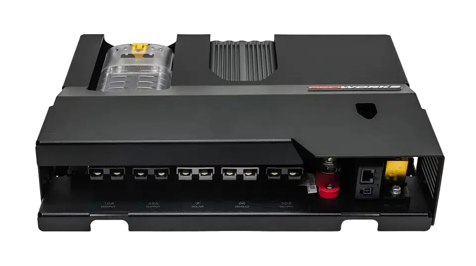 REDARC REDWorks Nomad40 Power Panel | Pre-Wired Dual Battery System with Monitoring