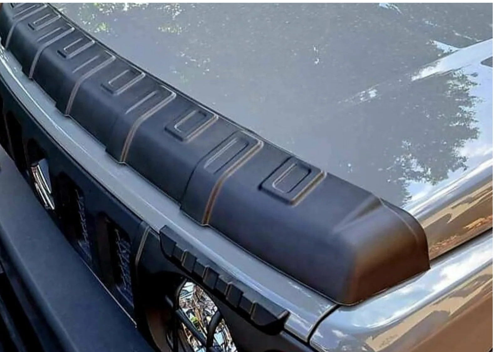 Suzuki Jimny Bonnet Guard (2019+) – Matt Black Aggressive Hood Deflector
