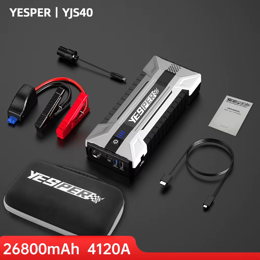 Yesper Speed 4120 Jump Starter – 4120A 12V Power Bank (24 000mAh)