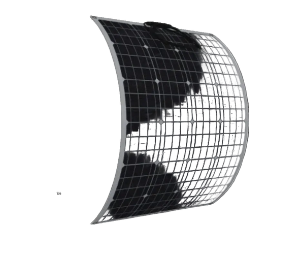 100W 18V Flexible Monocrystalline Solar Panel – Ultra Thin | MC4 Connectors (4x4WA‑SO100WFLEX)