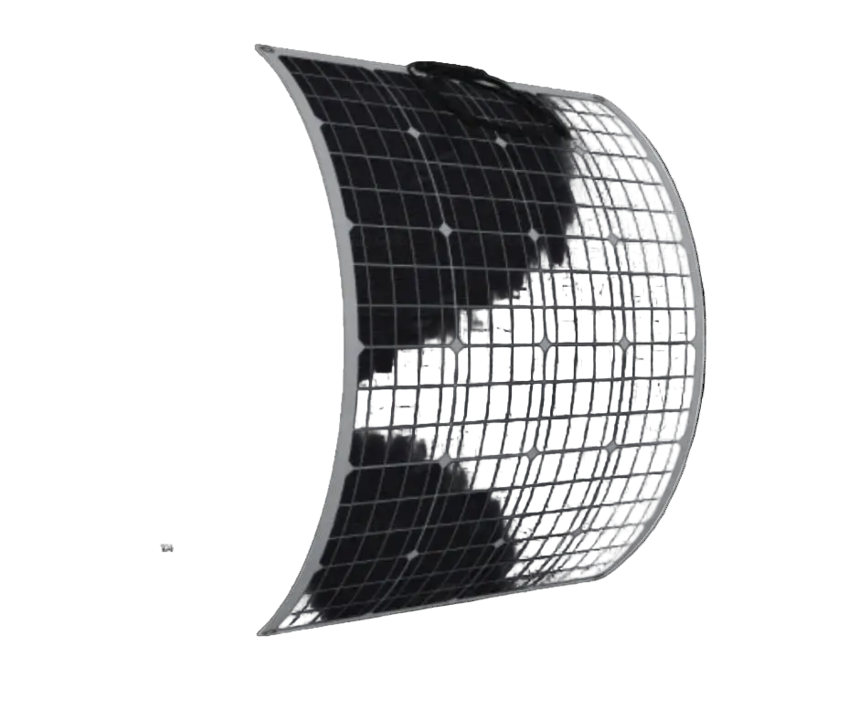 100W 18V Flexible Monocrystalline Solar Panel – Ultra Thin | MC4 Connectors (4x4WA‑SO100WFLEX)