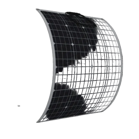 100W 18V Flexible Monocrystalline Solar Panel – Ultra Thin | MC4 Connectors (4x4WA‑SO100WFLEX)