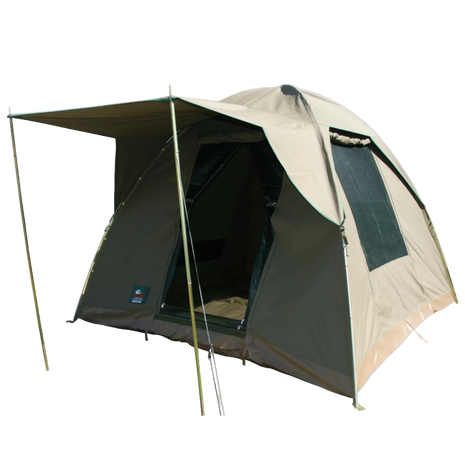 Senior Safari Bow Deluxe Tent 3.0m x 3.0m – Heavy Duty Canvas Camping & 4x4 Overlanding Tent South Africa