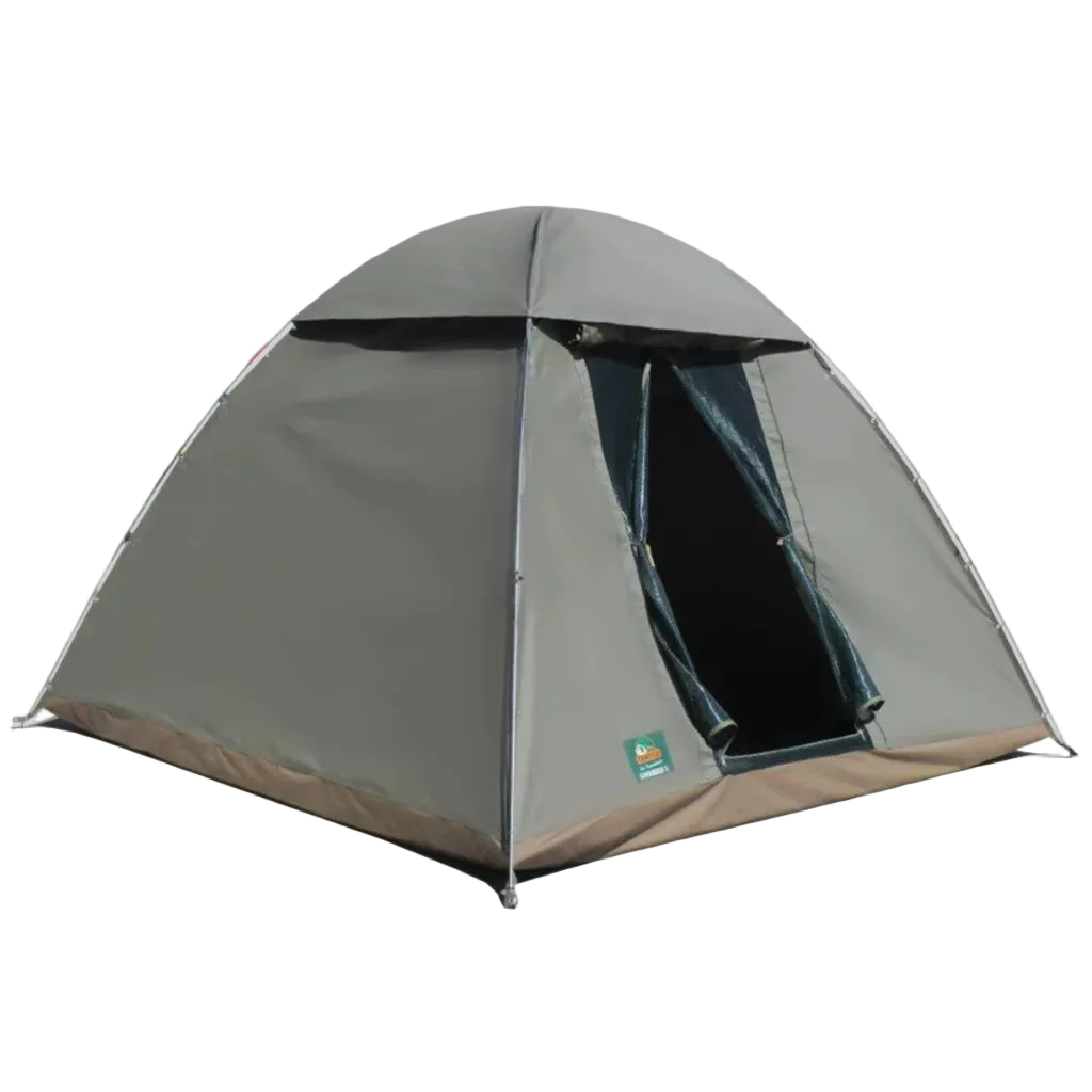Savannah 3 Bow Tent 2.1m x 2.1m – Lightweight Compact Canvas Camping Tent | Entry-Level 4x4 Tent South Africa