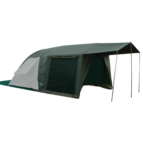 Senior Baobab Tent Extension – Canvas Side Room & Veranda for Tentco Safari & Wanderer Bow Tents