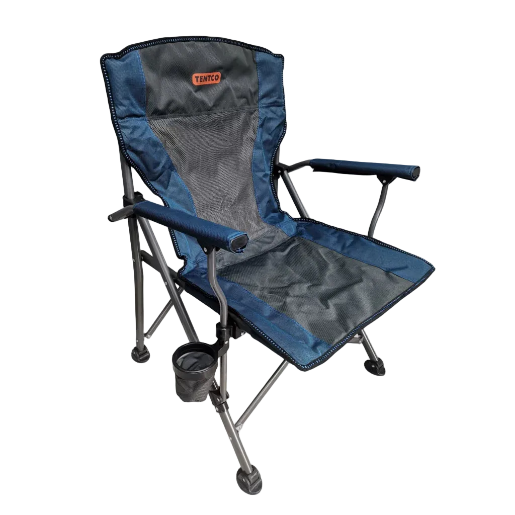 SLX‑2 Camping Chair – Heavy Duty Steel Frame Outdoor Chair (150kg Rated)