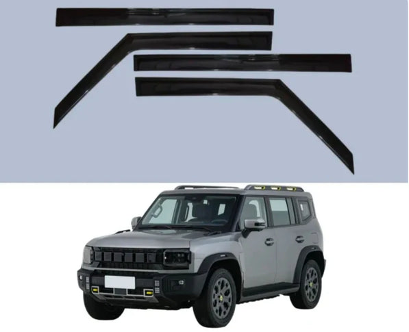 Jetour T2 2025+ Weather Guard Windshields Gloss Black