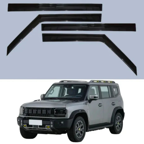 Jetour T2 2025+ Weather Guard Windshields Gloss Black