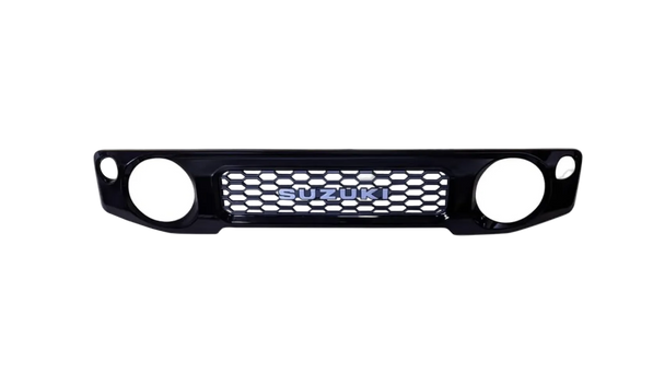 Suzuki Jimny Front Grill with LED (2019+) – Replacement Grille Matt & Gloss Black