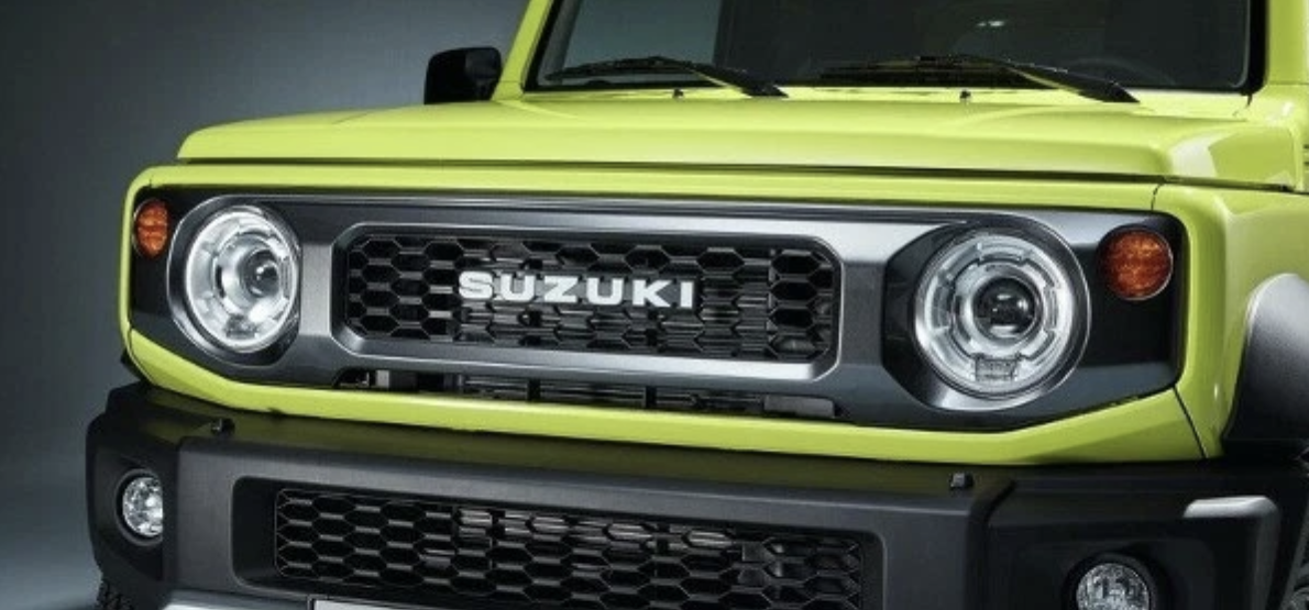 Suzuki Jimny Front Grill with LED (2019+) – Replacement Grille Matt & Gloss Black