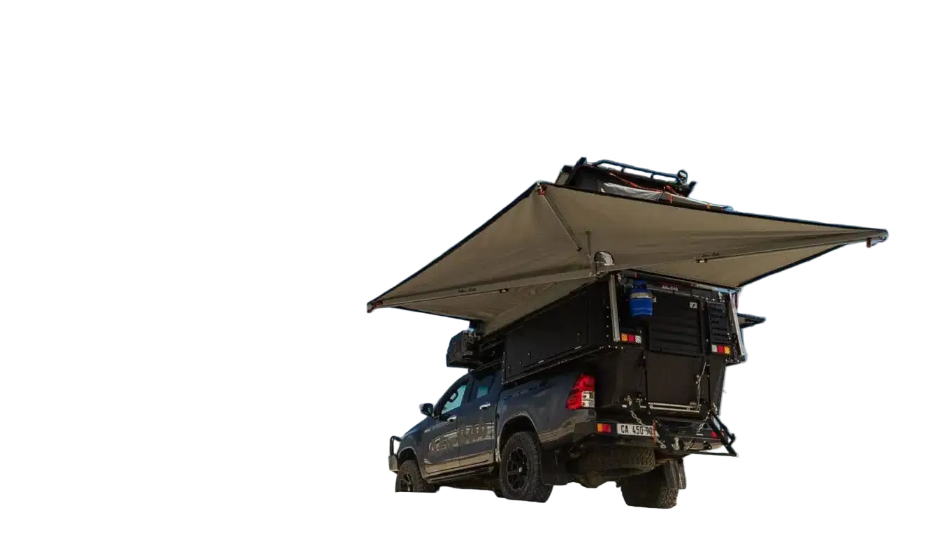 Alu‑Cab 270° Shadow Awning – RHS (Right Hand Side) | 10m² Coverage