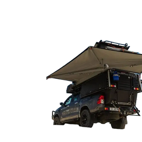 Alu‑Cab 270° Shadow Awning – RHS (Right Hand Side) | 10m² Coverage
