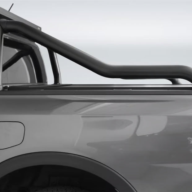Artav Ford Ranger Next Gen Sweep Back Sports Bar Black - Double Cab Model Only 2023+  (Fits with SecuriLid M/E and OEM Tonneau Cover)