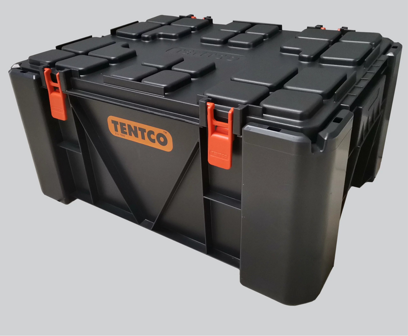 Tentco Storage Box Black/Pink/Orange/Grey/Red/ – Heavy Duty 4x4 & Camping Storage Solution | Stackable Overlanding Gear Box