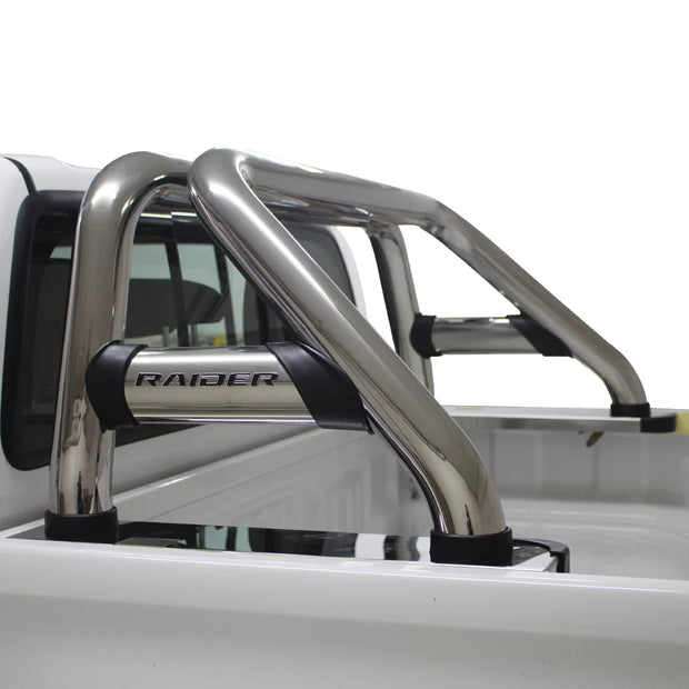 Artav Toyota Hilux Sports Bar Stainless (Black Base Plates) 2006-2015