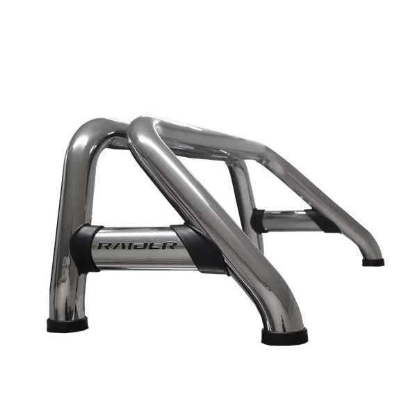 Artav Toyota Hilux Sports Bar Stainless (Black Base Plates) 2006-2015