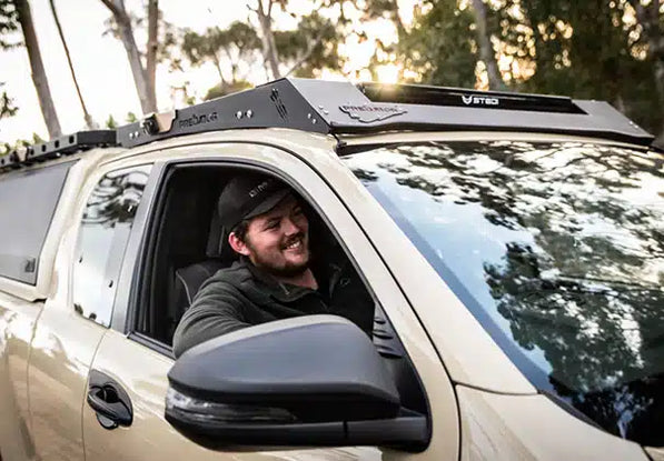 Toyota Hilux GD6 Extra Cab Roof Rack (2016–2025) – Stainless Steel | Satin Black