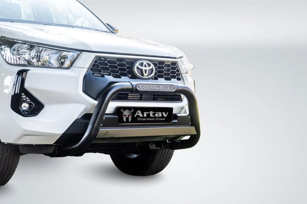 Artav Toyota Hilux RAIDER Honeycomb Nudge Bar Black 2016+