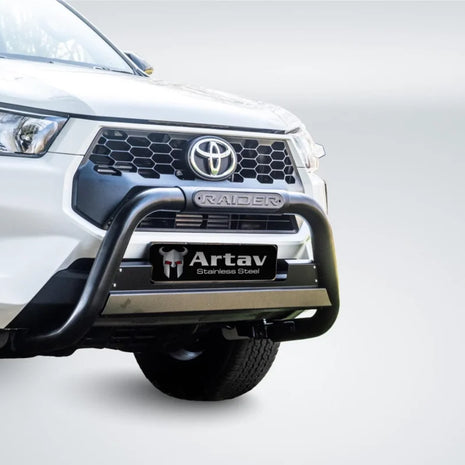 Artav Toyota Hilux RAIDER Honeycomb Nudge Bar Black 2016+