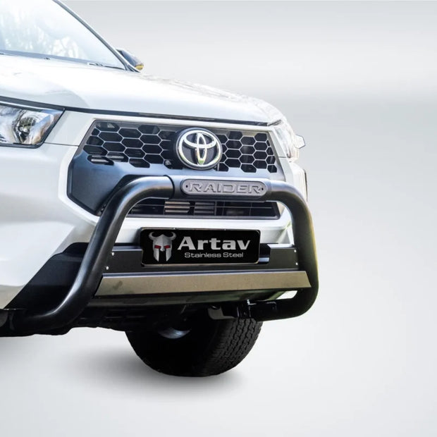 Artav Toyota Hilux RAIDER Honeycomb Nudge Bar Black 2016+