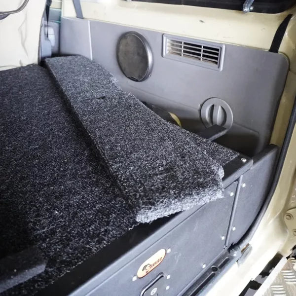 Twin Drawer System – Toyota Land Cruiser 76 (LC76) Heavy-Duty Storage Solution