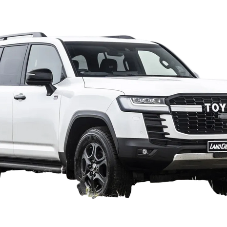 Toyota Land Cruiser 300 Rubber Floor Mats (2022–Present) – Heavy Duty Moulded Full Set