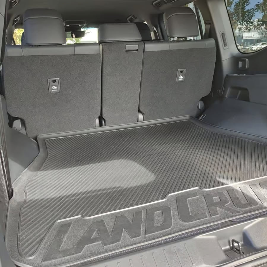 Toyota Land Cruiser 300 Rubber Floor Mats (2022–Present) – Heavy Duty Moulded Full Set