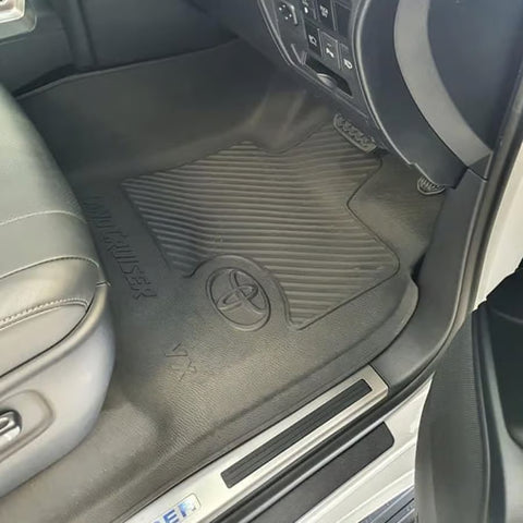 Toyota Land Cruiser 200 Rubber Floor Mats (2007–2022) – Heavy Duty Moulded Set