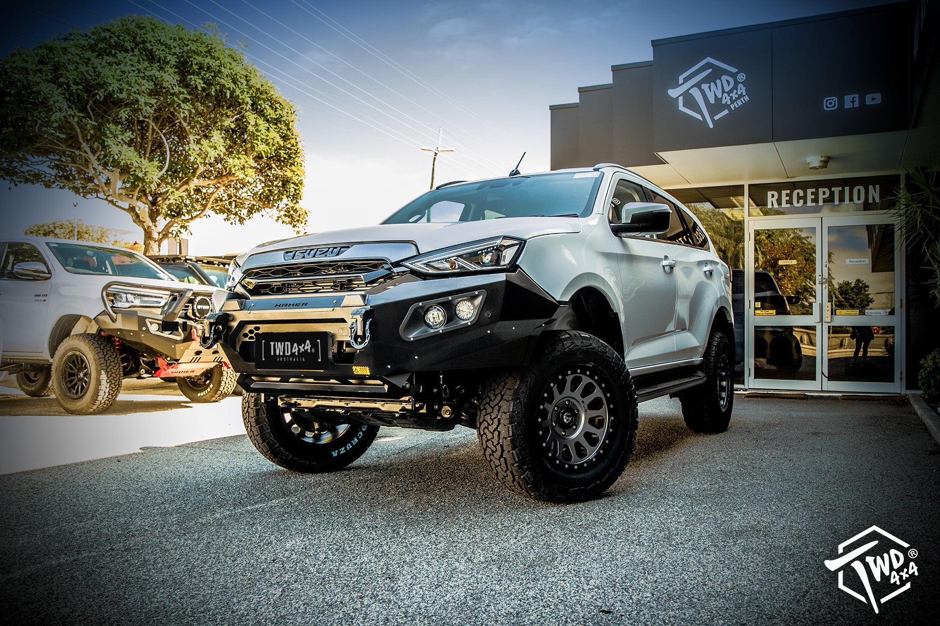 Hamer King Series Bull Bars – Premium 4x4 Protection (Isuzu MU-X, D-Max)