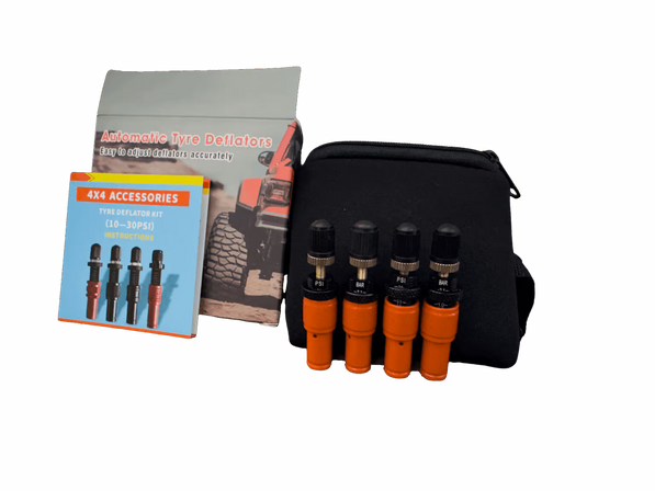 Adjustable Tyre Deflator Kit – Automatic 4x4 Pressure Control (PSI & BAR)