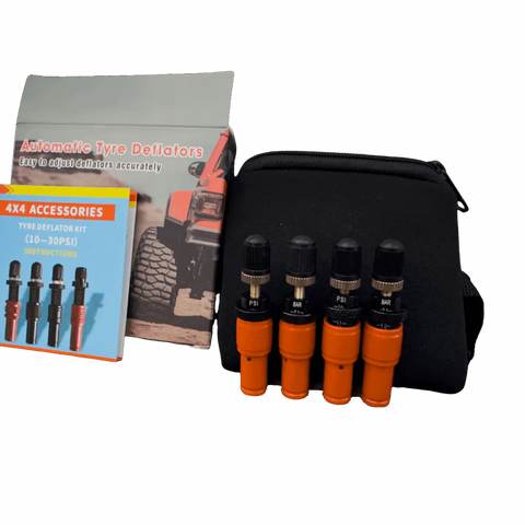 Adjustable Tyre Deflator Kit – Automatic 4x4 Pressure Control (PSI & BAR)