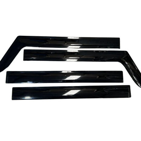 Suzuki Jimny 5/3 Door (2019+) Weather Guards – Gloss/Matt Black Wind Deflectors (4pc Set)