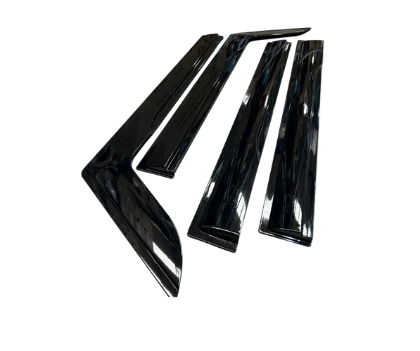 Suzuki Jimny 5/3 Door (2019+) Weather Guards – Gloss/Matt Black Wind Deflectors (4pc Set)