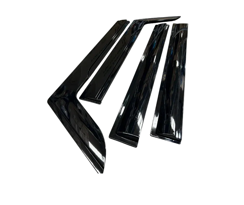 Suzuki Jimny 5/3 Door (2019+) Weather Guards – Gloss/Matt Black Wind Deflectors (4pc Set)