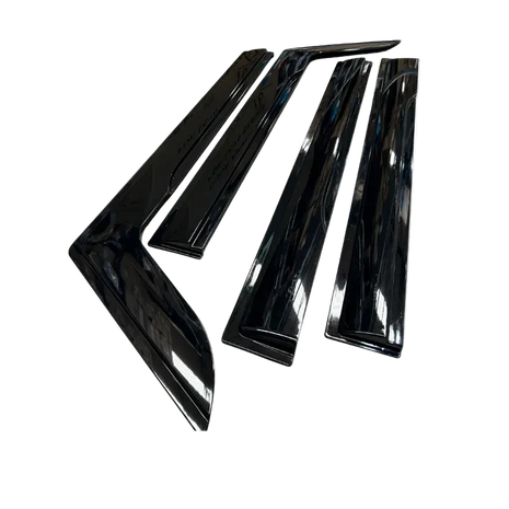 Suzuki Jimny 5/3 Door (2019+) Weather Guards – Gloss/Matt Black Wind Deflectors (4pc Set)