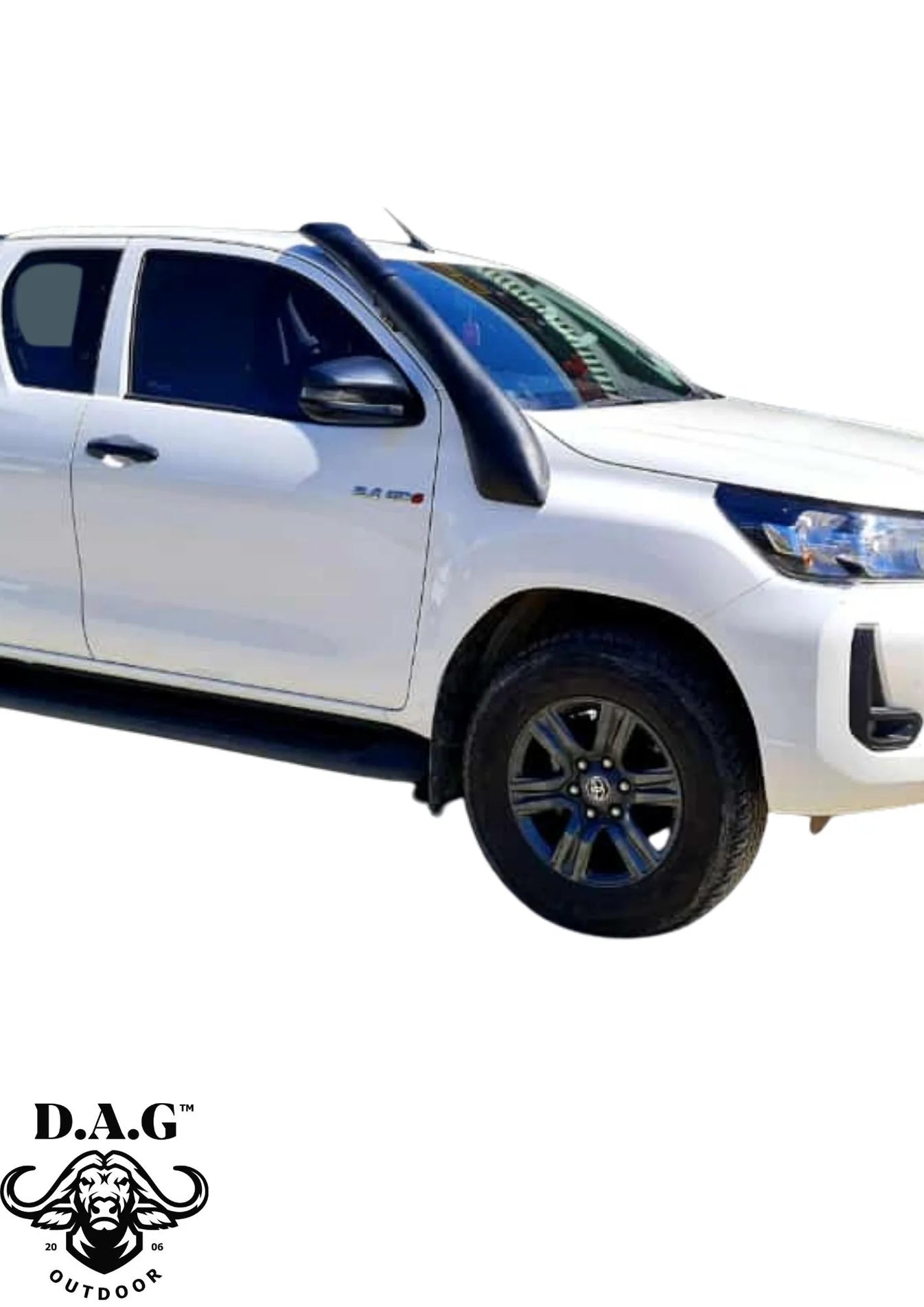 Toyota Hilux Revo Slimline Snorkel (2016+) – Wide Body GD6 2.4 & 2.8 Air Intake Upgrade