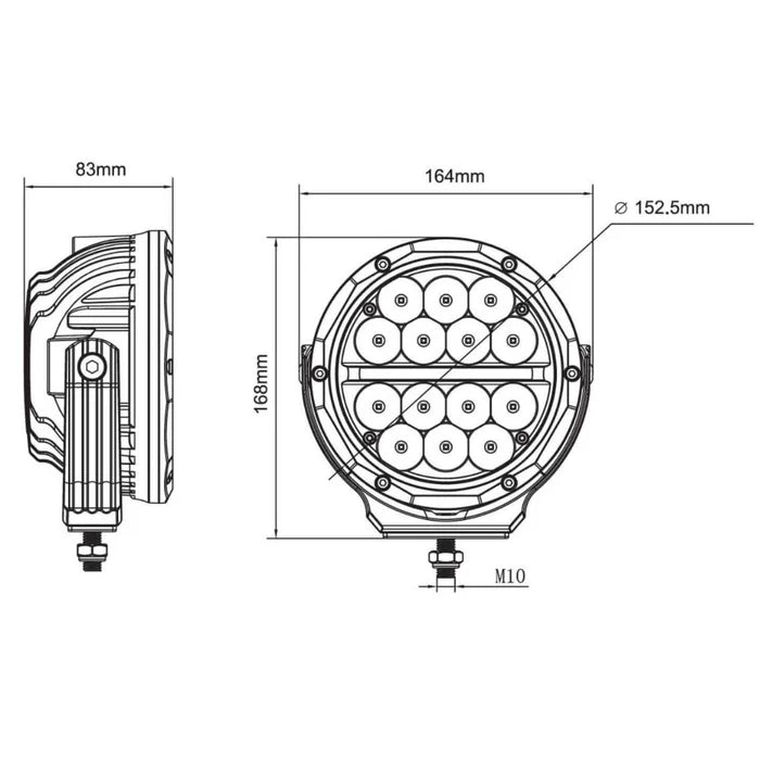 Hella Supernova LED Spotlights Range | 6” & 7” Driving Lights Set