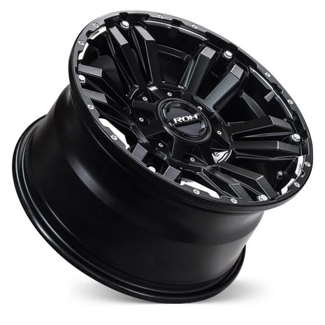 ROH Vapour 4x4 Wheels – Matt Black Twin 6-Spoke Rims (16”, 17”, 18”)