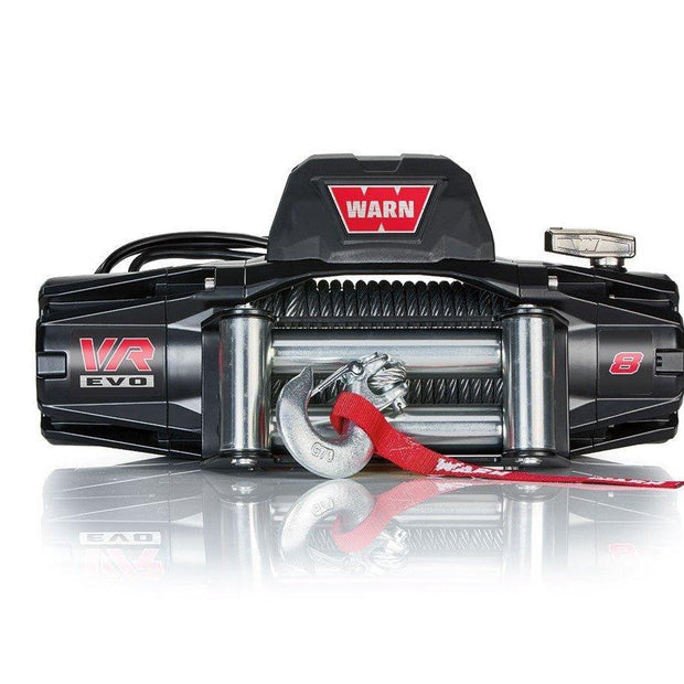 WARN VR EVO 8-S 8000lb Synthetic Rope Winch | Premium Vehicle Recovery System