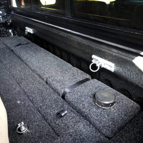 57L Water Tank (Carpeted) – Slimline Bakkie & 4x4 Storage Water Tank