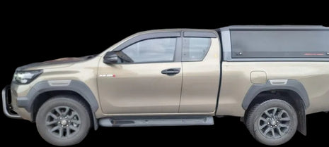 Toyota Hilux GD6 Weather Guards (2016–2025) – Slim & Moulded Wind Deflectors (All Cab Types)