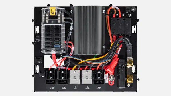 REDARC REDWorks Nomad40 Power Panel | Pre-Wired Dual Battery System with Monitoring