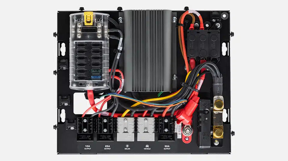 REDARC REDWorks Nomad40 Power Panel | Pre-Wired Dual Battery System with Monitoring