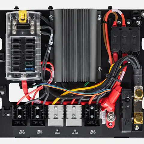 REDARC REDWorks Nomad40 Power Panel | Pre-Wired Dual Battery System with Monitoring
