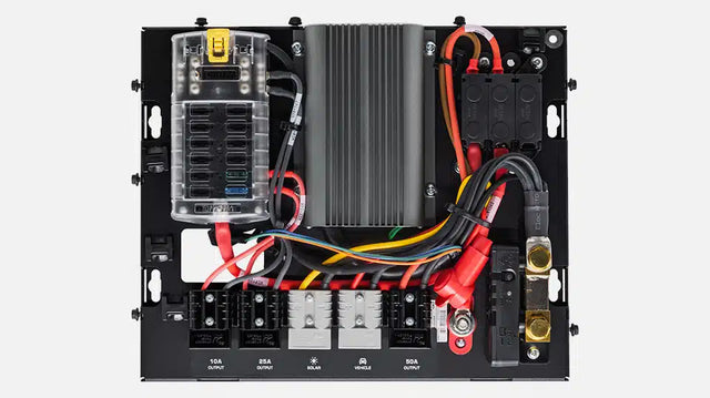 REDARC REDWorks Nomad40 Power Panel | Pre-Wired Dual Battery System with Monitoring