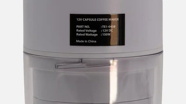 12V Portable Coffee Maker – Car Espresso Machine for Camping, 4x4 & Travel | Compatible with Pods & Ground Coffee