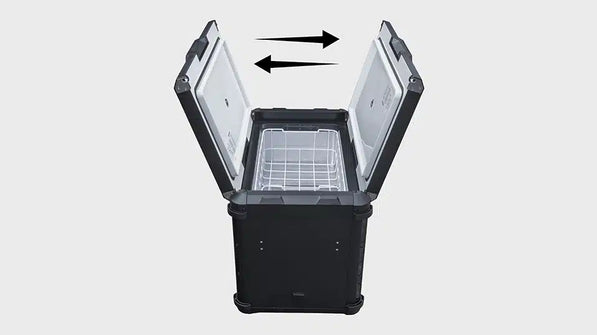 Desert 60L Fridge/Freezer 12V/220V – Portable Dual Voltage Camping & 4x4 Fridge South Africa (DCF60)